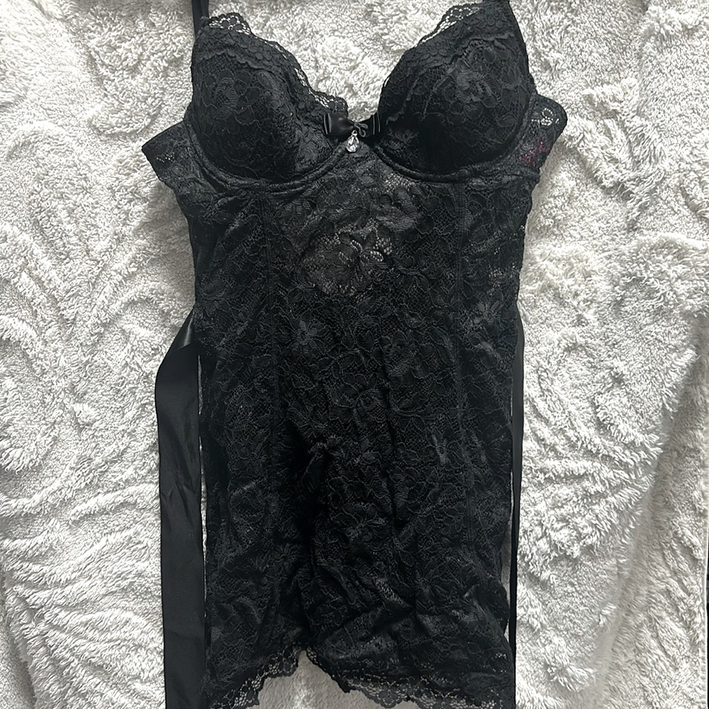 “Sexy Little Things” Victoria’s Secret black nighty